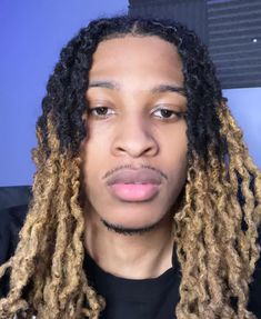 Dreads Hairstyles, Blonde Dreadlocks, Dreadlock Hairstyles For Men, Cover Boy, Twist Hair, Men Hairstyles, Dread Hairstyles