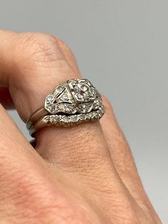 Engagement Ring Antique, Estate Ring, Estate Rings, Jewellery Marketing, Wedding Engagement Ring, Ring Ideas, Ring Antique, Antique Engagement, Argentium Silver