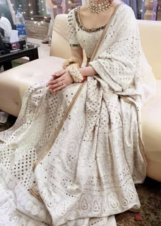 Chikankari Nikkah Dress, White Chickenkari Lehenga, Chickenkari Suits Designs, Chickenkari Lehenga, Chikankari Gharara, Grand Ball Gown, Bridal Dresses 2022, Nikkah Bride Dress, Nikkah Bride