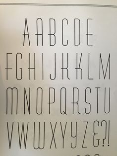 the upper and lower case of an old fashioned font is shown in black on white paper