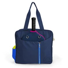 blue pickleball bag Sports Backpack With Functional Pockets, Navy Sporty Bag For Everyday Use, Sporty Standard Backpack With Zipper Pocket, Sporty Navy Bag For Everyday Use, Functional Navy Bag With Zipper Pocket, Navy Sporty Bag With Zipper Closure, Navy Sporty Bag For Daily Use, Sporty Navy Bag With Zipper Closure, Sporty Navy Bags For Outdoor Activities