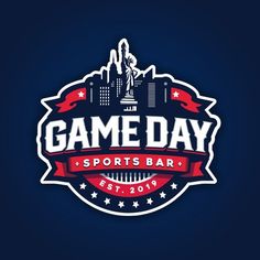 the logo for game day sports bar