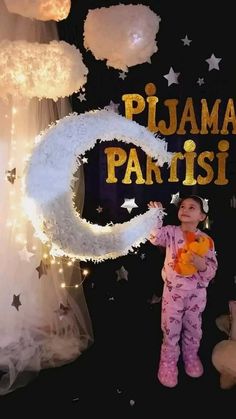 Pyjama Party Decorations Ideas, Pijama Party Ideas Decoration, Pyjama Party Ideas, Pijamas Party Ideas, Pajama Party Kids, Pajama Party Ideas, Classroom Decor Ideas, Color Worksheets For Preschool, Pijama Party