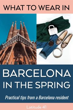 Barcelona in the spring outfits Barcelona May Outfit, Barcelona In February Outfits, What To Wear In Barcelona In April, What To Wear In Barcelona, Barcelona Spring, Barcelona Dress