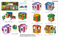 various types of play houses for children