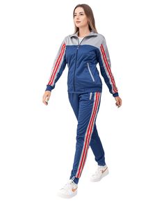 Full Tracksuit, Tracksuit Outfit, Joggers Track Pants, Navy Outfit, Color Combinations For Clothes, Tracksuit Set, Tracksuit Women, Fashion Joggers, Current Fashion Trends