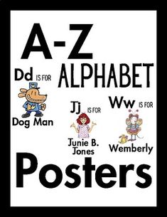 a black and white poster with the words posters