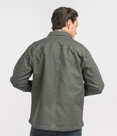 Warning: wearing this jacket may cause you to be spontaneously mistaken for Clint Eastwood. Jokes aside though, this lightweight canvas jacket is designed to be as versatile as its many features. From the comfort stretch fabric to the 2-in-1 lower front pockets; the Desoto works as hard as you. Basically it’s all business in the chest pockets, a party in the bottom two, and the timeless look is completed by a scooped hem design. Grape Leaf, Canvas Jacket, Southern Shirts, Clint Eastwood, Chest Pocket, Stretch Canvas, Stretch Fabric, Canvas, Fabric