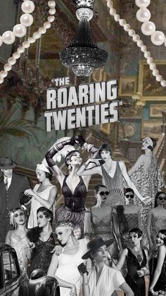 the roaring twenties movie poster with many people