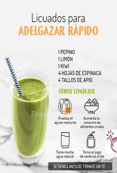 9 jugos naturales para desintoxicar el cuerpo#licuado#detox#jugosnaturales#jugosverdes#jugos#batidos Healthy Drinks Smoothies, Healthy Juice Recipes, Juicing For Health, Healthy Drinks Recipes, Idee Pasto Sano, Healthy Smoothie, Detox Juice