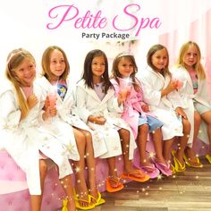 Petite Spa Party | Birthday Party Package | Little Princess Spa Best Dates, Pink Runway, Spa Birthday Parties, Spa Birthday, Mini Facial, Spa Set, Party Package, Bday Girl, Spa Party