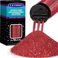 PRICES MAY VARY. Laser Dark Pink Glitter: 180g/6.35oz per jar, decent capacity for abundant DIY projects. Unique Laser Dark Pink color, with holographic effect, has secondary rainbow color, shines colorfully and stunningly under light. Terrific craft glitter and cosmetic glitter. Extra Fine Glitter Powder: 1/128” ultra fine glitter, can mix seamlessly with epoxy resin, acrylic paint, glue, gel nail polish, etc, bring natural & sparkly luster. Premium cosmetic glitter, friendly to body, nail, hai Glitter Keychains, Shiny Makeup, Dark Pink Color, Glitter Jewelry, Glitter Lip Gloss, Makeup Glitter, Resin Tumblers, Resin Glitter, Cosmetic Glitter