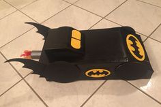 a cake made to look like a batmobile