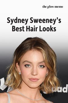 Get inspired by Sydney Sweeney’s best hair looks from 2017 until now. The Glow Memo has all her best haircuts, hairstyles and hair colours, from glam retro waves to a beachy long bob. Click to explore her hair evolution. #SydneySweeney #CelebrityHair #HairInspiration Sydney Sweeney Hair, Hair Evolution, Best Haircuts, Sydney Sweeney, Fall 24, Hair Color Highlights, Retro Waves, Brunette To Blonde