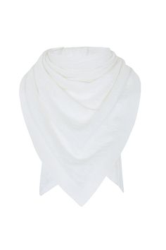 This triangle scarf will add the extra layer of softness around your neck. This cashmere linen and silk blend will be with you all summer long. White Silk Scarf For Summer, Casual White Silk Scarf For Summer, White One Size Silk Scarf For Summer, White Silk Shawl Scarf For Summer, White Summer Shawl, White Shawl Scarf For Summer, Casual White Shawl Scarf, Casual Linen Scarves For Summer, White Cotton Shawl Scarves