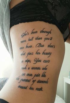 Tattoo Back Of Arm, Deep Meaningful Tattoos, Collar Bone Tattoo Quotes, Rib Tattoo Quotes, Forearm Tattoo Quotes, Tattoo Back, Poems Quotes