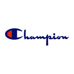 the champion logo on a white background