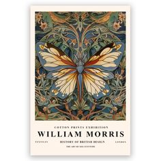 the front cover of william morris's book