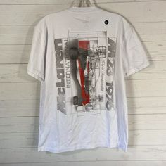 Hollister Mens McLaren 1976 Formula 1 T-shirt Size Small White Short Sleeve NEW
#ad Formula 1, White Color, White Shorts