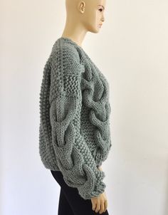 Bridal Shrug, Knit Shrug, Green Gift, Oversized Knit Cardigan, Women Coat, Chunky Cardigan, Chunky Knit Cardigan, Oversize Knit, Knitted Coat