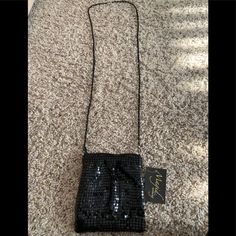 Nwt Magid Evening Black Sequin Crossbody/Shoulder Purse Shoulder Purse, Black Sequins, Crossbody Bags, Sequin Skirt, Sequin, Bag Lady, Purse, Women Shopping, Black