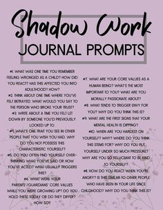 Prompts For Healing