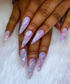 Hard Gel Nails, Vibrant Nails, Bright Nails, Nails Only, Gem Nails, Crystal Nails, Dream Nails