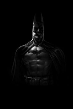 batman in the dark with his cape open