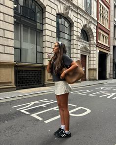 📸: @bellastovey cute simple mini skirt adidas summer outfit Black Samba Adidas Outfit Women Summer, Sambas With Socks, Sambae W Outfit, Black Samba Adidas Outfit, Black Adidas Samba Outfit, Black Samba Outfit, Black Sambas Outfit, Tennis Skirt Outfit Summer, Tennis Skirt Outfit Street Style