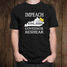 Buy Impeach King Andy Governor Beshear Shirt at Fantasywears. Hight quality products with perfect design is available in a spectrum of colors and sizes, and many different types of shirts! Unisex T-Shirt – 100% Cotton (fiber content may vary for different colors) – Medium fabric (5.3 oz/yd² (180 g/m²)) – Classic fit – Tear away the label – Runs true to size Women T-Shirt – 100% combed ringspun cotton (fiber content may vary for different colors) – Light fabric (4.3 oz/yd² (146 g/m²)) – Slim fit with a longer body length – Tear away the label – Runs smaller than [...] Crew Sweatshirts, Hight Quality, Women T Shirt, Sweatshirt Hoodie, Funny Shirts, Types Of Shirts, Different Types, Cotton Fiber, The Label