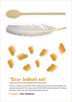 an advertisement for the eco - bikih set is shown in orange and white