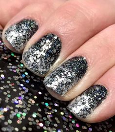 Color Street Over The Moon Combo, Colorstreet Over The Moon, Over The Moon Color Street, Soho Over It Color Street Combo, No Holding Black Color Street Combo, Cute Nails For Fall, Glitter Dipped, I Love Nails, Jamberry