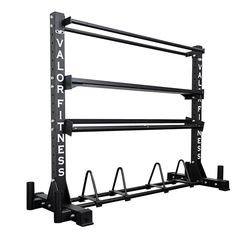 valor b - 32 squat station with two racks and one rack attached to the wall