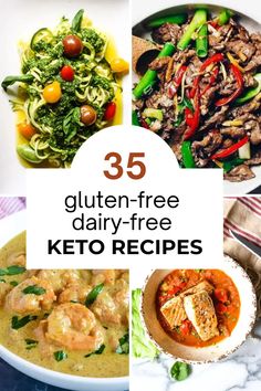 25 gluten - free dairy - free keto recipes