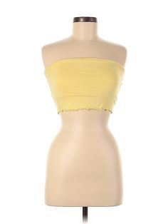 PacSun Tube Top Size: Medium Yellow Tops - used. 95% COTTON, 5% SPANDEX, Strapless, | PacSun Tube Top Yellow Strapless Tops - Used - Size Medium Yellow Tube Top, Yellow Tops, Tube Tops, Yellow Top, Strapless Tops, Tube Top, Pacsun, Strapless Top, Women Handbags