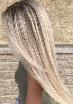 Platinum Balayage, Grey Ombre Hair, Balayage Blonde, Dirty Blonde Hair, Ombré Hair, Balayage Hair Blonde