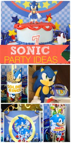 sonic the hedgehog birthday party ideas