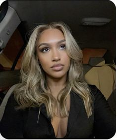 Light Hair On Olive Skin, Platinum Blonde Balayage Black Women, Rich Housewife Aesthetic Black, Ashy Blonde Hair Black Women, Caramel Blonde Hair On Black Women, Short Blonde Hairstyles For Black Women, Savannah James Hair, Blonde Hair On Light Skin Black Women, Blonde Sew In