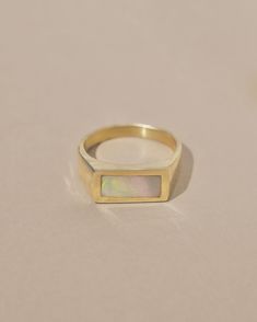 Vintage inspired rectangular flat top Signet ring with inlay stone. 𓇺 Each ring is one of a kind and each stone is cut by hand. This piece is delicate and should be treated with extra care to avoid potential stone changes or damage. Inlay stone rings cannot be resized. Unsure of your ring size? Stop into a local jewelr Vintage Jewelry Ring, Opal Signet Ring, Stone Inlay Jewelry, Silver Stone Rings Women, Ring With Stone, Polymer Clay Ring, Inlay Jewelry, Vintage Jewellery Rings, Custom Ring Designs