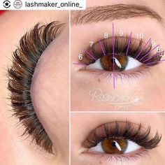 Eyelash Extensions Salons, Lash Mapping, Lash Extentions, Lash Tricks, Eyelash Tips, Eyelash Technician, Applying False Eyelashes, Eyelash Extensions Styles