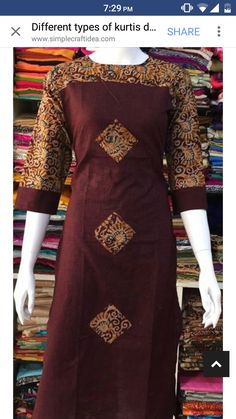 @irenaodynets Kurthi Necks, Salwar Neck Patterns, Chudithar Neck Designs, Rok Midi, Neck Patterns, Salwar Neck Designs