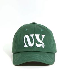 Affordable Spring Flat Bill Baseball Cap, Cheap Snapback Hat With Letter Print For Sports Events, Cheap Outdoor Snapback Hat With Letter Print, Cheap Trucker Hat With Letter Print And Curved Bill, Ny Hat, Spreading Positivity, Classic Hats, Panel Hat, Green Hats