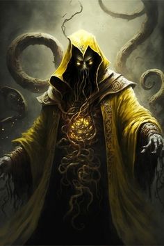 Great Old One, The King In Yellow, King In Yellow, Slaves To Darkness, Monster Artwork, Beast Creature