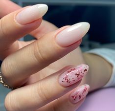 Pink White Nails, Manicure Nail Designs, Spring Acrylic Nails, Formal Nails, Nude Nail Designs, Minimal Nails, Blush Nails, Nail Designs Glitter, Neon Nails