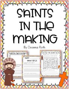 saints in the making worksheet