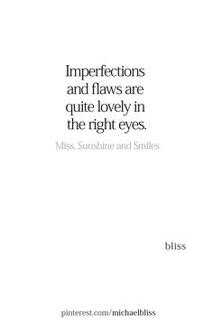 a white book cover with the words imperfects and flows are quite in the right eyes