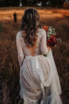 Lace Polka Dot Boho Wedding Dress Ivory Birdal Gown,WW087 Boho Wedding Dress Lace Bohemian, Sukienki Maksi, Cheap Bridal Dresses, Long Sleeve Wedding Dress Boho, Boho Wedding Dresses, Wedding Gown Backless, Bohemian Wedding Dress Lace, Cheap Wedding Dresses Online, Pnina Tornai