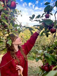 Aesthetic apple picking Instagram photos Fall Reference Photos, Apple Picking Outfits Fall, Apple Picking Outfit Hot Day, Apple Picking Picture Ideas, Apple Orchard Picture Ideas, Apple Orchard Senior Pictures, Apple Hill Photoshoot, Apple Girl Aesthetic, Apple Farm Photoshoot