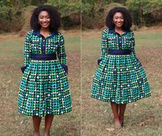 -Made with 100% African print cotton -Unlined -Hidden side pockets -Faux front patch pockets -Goldtone buttons -Back zip closure -Measurements in inches  Size 6: Bust 36.5, waist 31, length 42  Size 8: Bust 38, waist 32, length 42  Size 10: Bust 39, waist 33, length 42.5  Size 12: Bust 41, waist 34.5, length 43  Size 14: Bust 42.5, waist 36.5, length 43  Size 16: Bust 44, waist 38.5, length 43 -ALL CLOTHING WILL HAVE A SERIAL NUMBERED, ANTI-WARDROBING TAG ATTACHED. YOU CAN TRY ON THE CLOTHES WIT Ankara Shirt Dress, African Shirt Dress, Chitenge Outfits, Vintage Plaid Dress, Dress For Church, Dress For Office, Ankara Shirt, Ankara Outfits, African Shirt