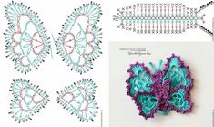 crochet patterns and instructions to make an ornament for a doily